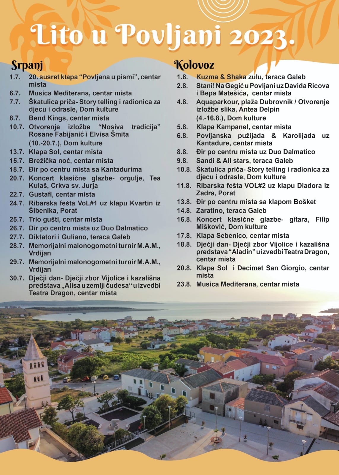 lito u povljani 2023
